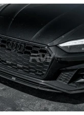 RW Carbon CF Front Lip Spoiler Audi A5 | S5 2020+                                     - audib9a503 - Image 4