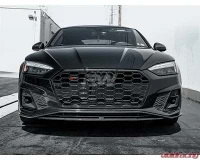RW Carbon CF Front Lip Spoiler Audi A5 | S5 2020+ - audib9a503