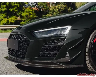 RW Carbon CF Front Lip Spoiler Audi R8 4S 2019-2023 - audir809