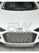 RW Carbon CF Front Lip Spoiler Audi R8 4S 2019-2023                                     - audir809 - Image 6
