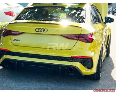 RW Carbon CF Rear Diffuser Audi RS3 8Y 2022-2024 - audirs305