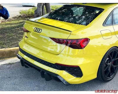 RW Carbon CF Rear Diffuser Audi RS3 8Y 2022-2024 - audirs305