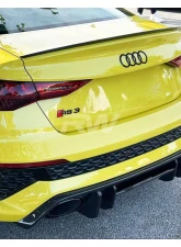 RW Carbon CF Rear Diffuser Audi RS3 8Y 2022-2024                                     - audirs305 - Image 6