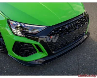 RW Carbon CF Front Lip Spoiler Audi RS3 8Y 2022+ - audirs38y01