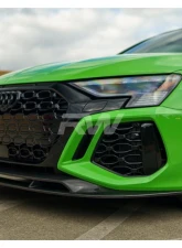 RW Carbon CF Front Lip Spoiler Audi RS3 8Y 2022+                                     - audirs38y01 - Image 4
