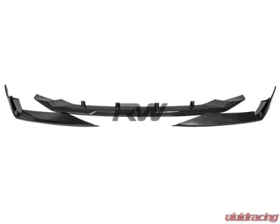 RW Carbon CF Front Lip Audi RS6 C8 Avant 2019-2025 - audirs601