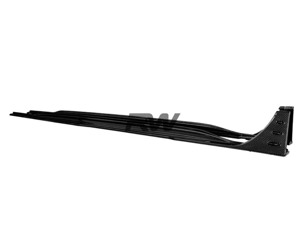 RW Carbon CF Side Skirt Extensions Audi RS6 C8 Avant 2019-2025 - audirs603