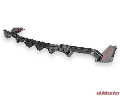 RW Carbon SQ Style CF Diffuser BMW F9X M8 2019+ - bmwF91014
