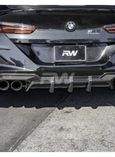 RW Carbon SQ Style CF Diffuser BMW F9X M8 2019+                                     - bmwF91014 - Image 5