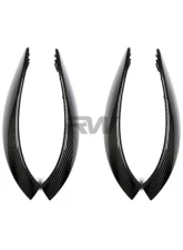 RW Carbon CF Door Grip Handle Trims BMW F8X M3 | M4 2015-2020                                     - bmwf8x069 - Image 3