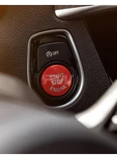 RW Carbon Red Start Stop Button BMW                                     - bmwf8x070 - Image 4