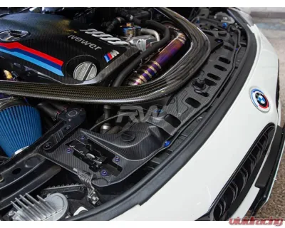 RW Carbon CF Radiator Support Brace BMW 2012+ - bmwf8x071