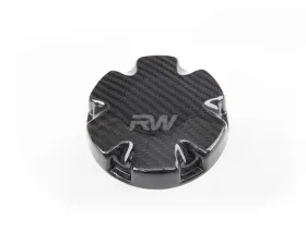RW Carbon CF Coolant Tank Cap Cover BMW
