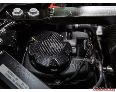 RW Carbon CF Coolant Tank Cap Cover BMW - bmwf90018