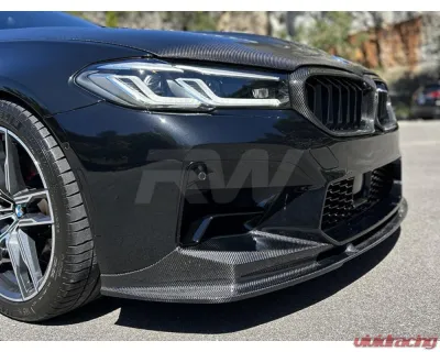 RW Carbon 3D Style CF Front Lip BMW F90 LCI 2021-2023 - bmwf90019