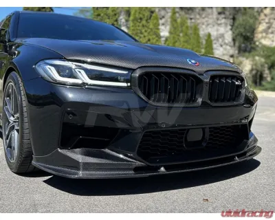 RW Carbon 3D Style CF Front Lip BMW F90 LCI 2021-2023 - bmwf90019