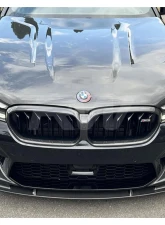 RW Carbon 3D Style CF Front Lip BMW F90 LCI 2021-2023                                     - bmwf90019 - Image 5