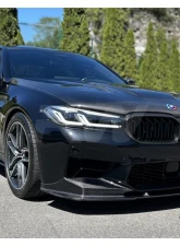 RW Carbon 3D Style CF Front Lip BMW F90 LCI 2021-2023                                     - bmwf90019 - Image 6