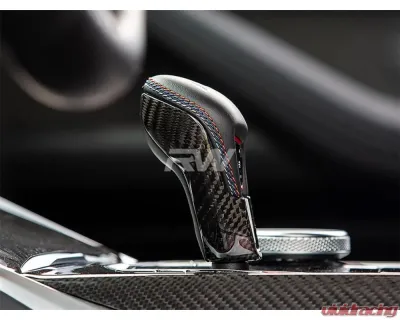 RW Carbon Gear Selector Cover BMW 2019+ - bmwf91010