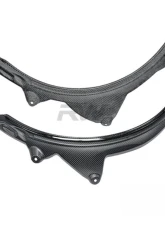 RW Carbon CF Rear Wheel Arch Extensions BMW F93 M8 Gran Coupe 2019                                     - bmwf93023 - Image 3