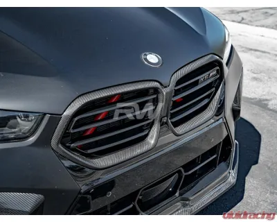 RW Carbon CF Grille Surrounds BMW F95 | F96 LCI 2024+ - bmwf95023
