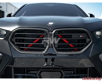 RW Carbon CF Grille Surrounds BMW F95 | F96 LCI 2024+ - bmwf95023