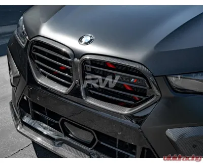 RW Carbon CF Grille Surrounds BMW F95 | F96 LCI 2024+ - bmwf95023