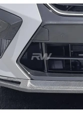 RW Carbon CF Front Lip BMW F95 X5M LCI 2024+                                     - bmwf95024 - Image 2