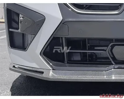 RW Carbon CF Front Lip BMW F95 X5M LCI 2024+ - bmwf95024