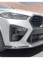 RW Carbon CF Front Lip BMW F95 X5M LCI 2024+                                     - bmwf95024 - Image 3