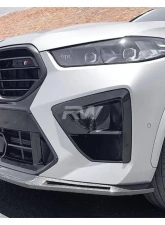 RW Carbon CF Front Lip BMW F95 X5M LCI 2024+                                     - bmwf95024 - Image 4