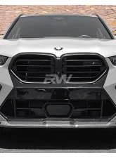 RW Carbon CF Front Lip BMW F95 X5M LCI 2024+                                     - bmwf95024 - Image 5