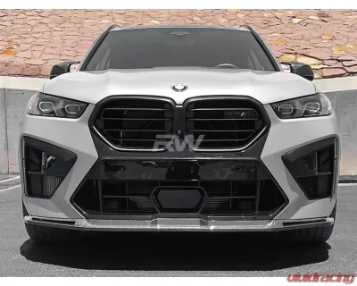 RW Carbon CF Front Lip BMW F95 X5M LCI 2024+ - bmwf95024