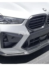 RW Carbon CF Front Lip BMW F95 X5M LCI 2024+                                     - bmwf95024 - Image 6