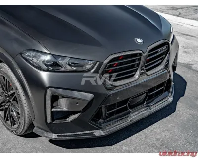 RW Carbon CF Front Trim Covers BMW F95 | F96 2024+ - bmwf95026