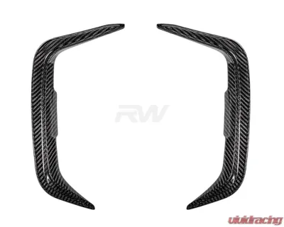 RW Carbon CF Rear Canards BMW F97 X3M 2020-2022 - bmwf970012