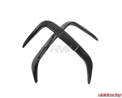 RW Carbon CF Rear Canards BMW F97 X3M 2020-2022 - bmwf970012