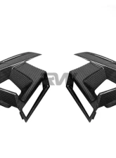 RW Carbon CF Front Brake Ducts BMW F97 | F98 2022-2025                                     - bmwf97006 - Image 2