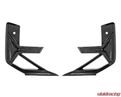 RW Carbon CF Front Bumper Trims BMW F97 | F98 2022-2025 - bmwf97007