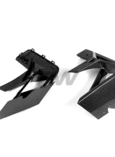 RW Carbon CF Front Bumper Trims BMW F97 | F98 2022-2025                                     - bmwf97007 - Image 3