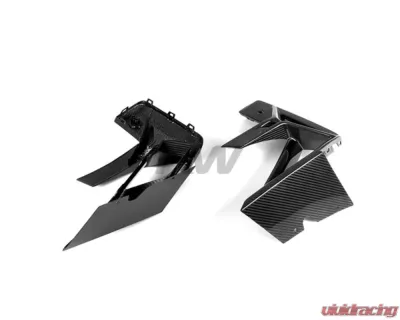 RW Carbon CF Front Bumper Trims BMW F97 | F98 2022-2025 - bmwf97007