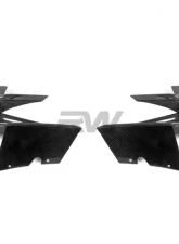 RW Carbon CF Front Bumper Trims BMW F97 | F98 2022-2025                                     - bmwf97007 - Image 4