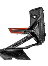 RW Carbon CF Front Bumper Trims BMW F97 | F98 2022-2025                                     - bmwf97007 - Image 5