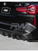 RW Carbon CF Diffuser BMW F97 X3M 2022-2024                                     - bmwf97019 - Image 5