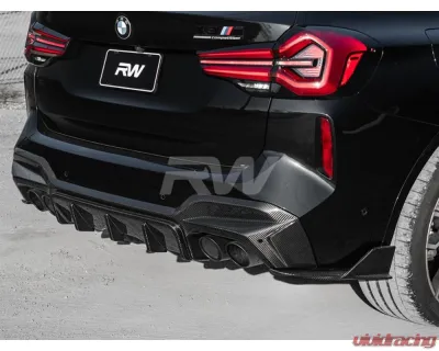 RW Carbon CF Diffuser BMW F97 X3M 2022-2024 - bmwf97019