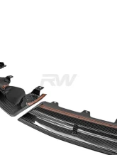 RW Carbon CF Front Lip BMW G01 X3 2022-2024                                     - bmwg01015 - Image 4