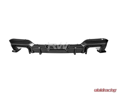 RW Carbon SQ Style CF Diffuser BMW G01 X3 2022-2024 - bmwg01016