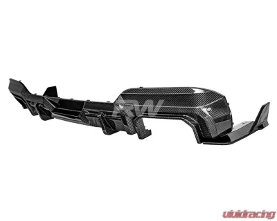 RW Carbon SQ Style CF Diffuser BMW G01 X3 2022-2024 - bmwg01016