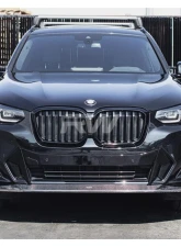 RW Carbon CF Front Lip BMW X3 | X4 M-Sport 2022-2024                                     - bmwg01017 - Image 6