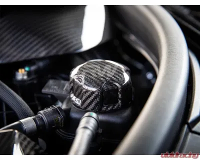 RW Carbon CF Charge Cooler Tank Cap Cover BMW - bmwg01019